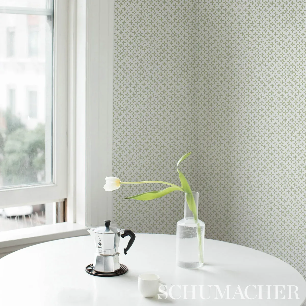 EMERSON - GREEN ON IVORY Schumacher Wallpaper | Wallpaper Tw EMERSON GREEN ON IVORY Schumacher Wallpaper wallpaper - SKU 5013942