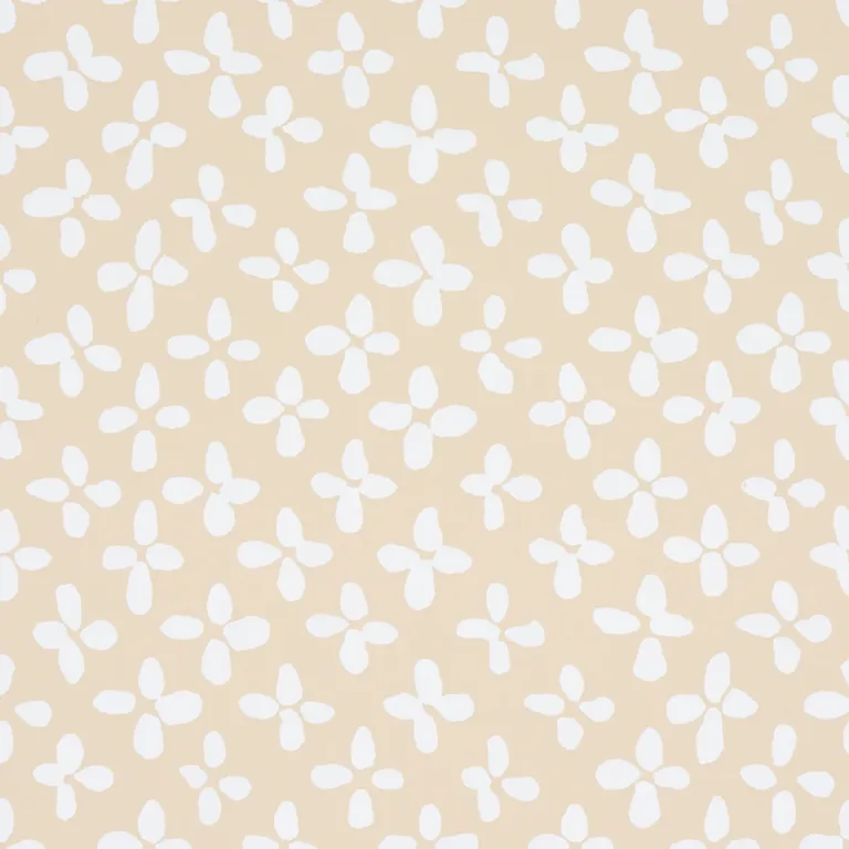 Schumacher EMERSON wallpaper, color IVORY ON BEIGE, SKU 5013941