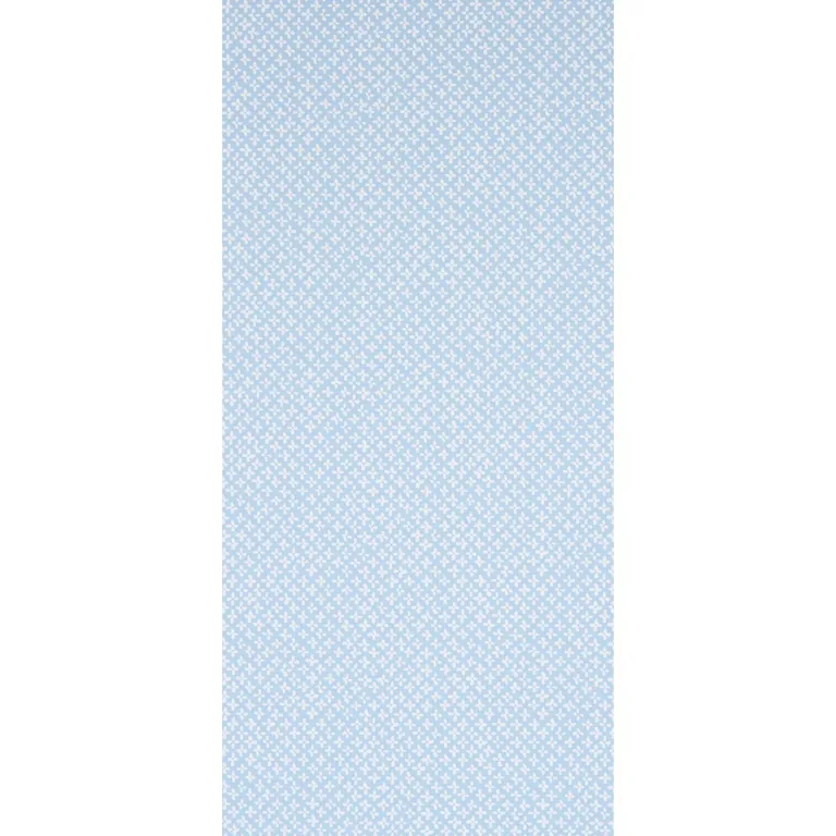 Schumacher EMERSON wallpaper, color IVORY ON SKY, SKU 5013940