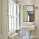 EMMA STRIPE - BLUSH Schumacher Wallpaper | Wallpaper Twins EMMA STRIPE BLUSH Schumacher Wallpaper wallpaper - SKU 5017219