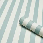 EMMA STRIPE - CHAMBRAY Schumacher Wallpaper | Wallpaper Twin EMMA STRIPE CHAMBRAY Schumacher Wallpaper wallpaper - SKU 5017211