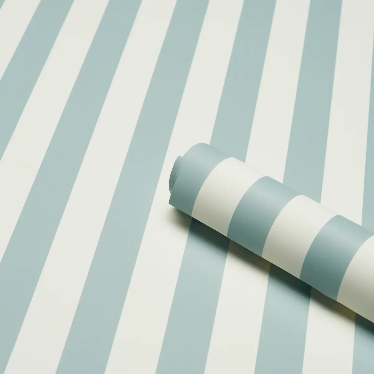 EMMA STRIPE - CHAMBRAY Schumacher Wallpaper | Wallpaper Twin EMMA STRIPE CHAMBRAY Schumacher Wallpaper wallpaper - SKU 5017211