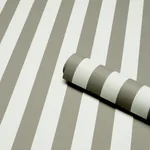 EMMA STRIPE - GRAY Schumacher Wallpaper | Wallpaper Twins EMMA STRIPE GRAY Schumacher Wallpaper wallpaper - SKU 5017224