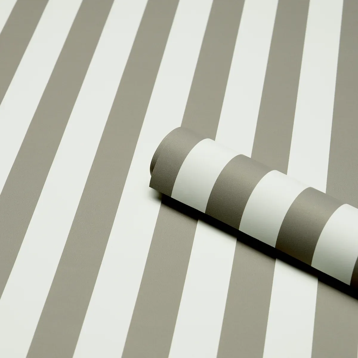 EMMA STRIPE - GRAY Schumacher Wallpaper | Wallpaper Twins EMMA STRIPE GRAY Schumacher Wallpaper wallpaper - SKU 5017224