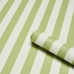 EMMA STRIPE - LEAF Schumacher Wallpaper | Wallpaper Twins EMMA STRIPE LEAF Schumacher Wallpaper wallpaper - SKU 5017215