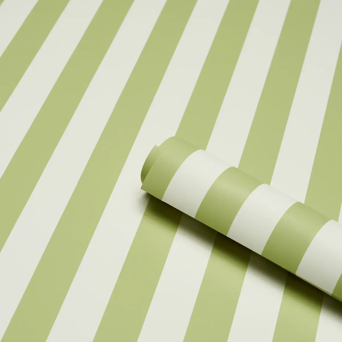 EMMA STRIPE - LEAF Schumacher Wallpaper | Wallpaper Twins EMMA STRIPE LEAF Schumacher Wallpaper wallpaper - SKU 5017215