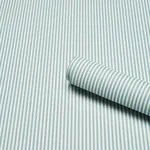 EMMA STRIPE NARROW CHAMBRAY Schumacher Wallpaper wallpaper - SKU 5017191