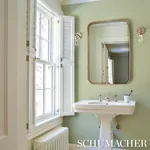 EMMA STRIPE NARROW LEAF Schumacher Wallpaper wallpaper - SKU 5017193