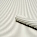 EMMA STRIPE NARROW STONE Schumacher Wallpaper wallpaper - SKU 5017198