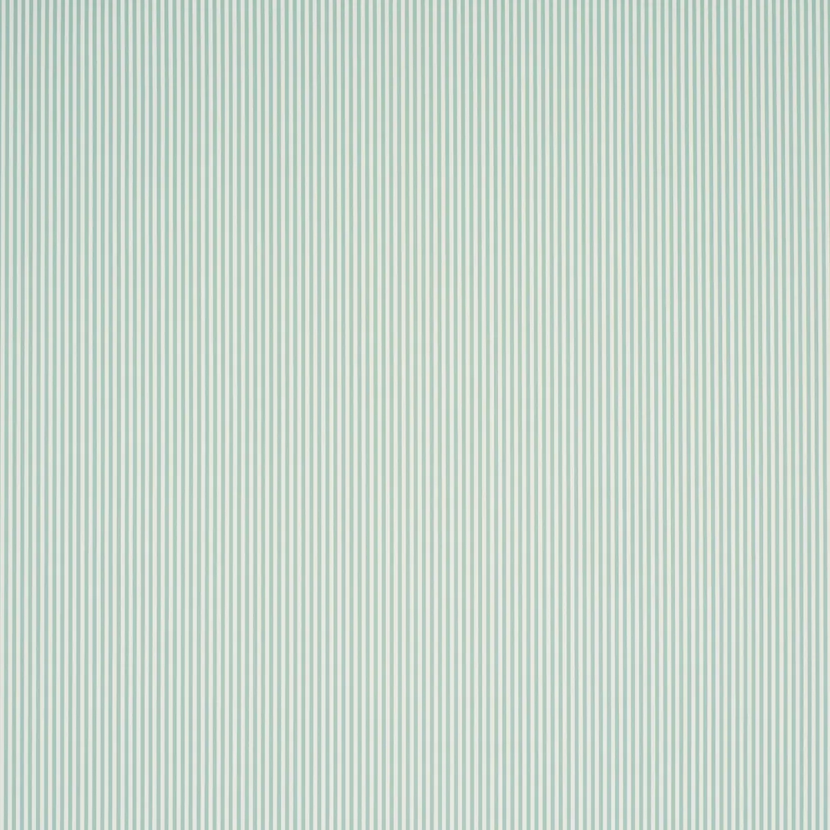 EMMA STRIPE NARROW TEAL Schumacher Wallpaper wallpaper - SKU 5017195
