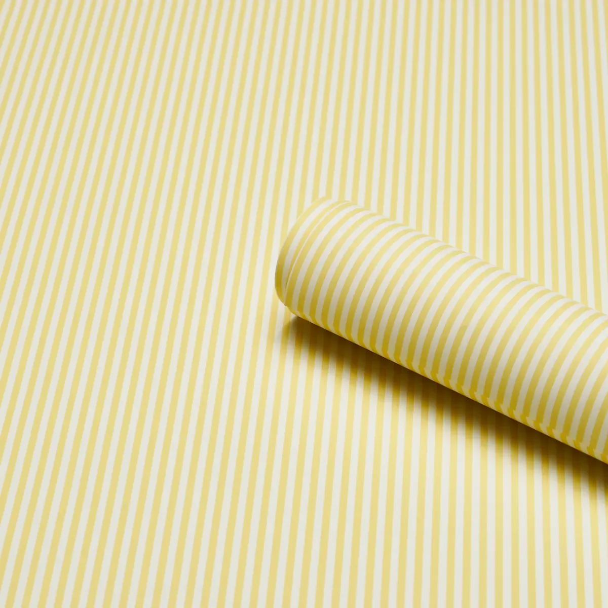 EMMA STRIPE NARROW YELLOW Schumacher Wallpaper wallpaper - SKU 5017196