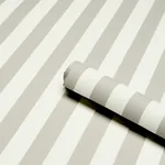 EMMA STRIPE - STONE Schumacher Wallpaper | Wallpaper Twins EMMA STRIPE STONE Schumacher Wallpaper wallpaper - SKU 5017223