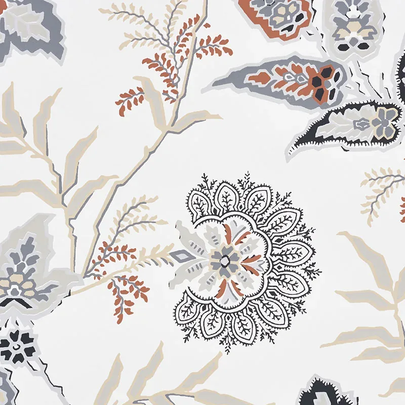 EMPEROR'S VINE - NEUTRAL Schumacher Wallpaper | Wallpaper Tw EMPEROR'S VINE NEUTRAL Schumacher Wallpaper wallpaper - SKU 5009292