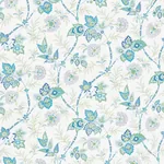 EMPEROR'S VINE - PEACOCK Schumacher Wallpaper | Wallpaper Tw EMPEROR'S VINE PEACOCK Schumacher Wallpaper wallpaper - SKU 5009290