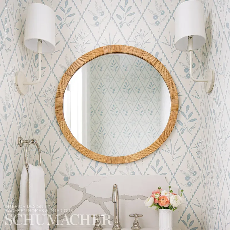 ENDIMIONE SKY Schumacher Wallpaper wallpaper - SKU 5009370