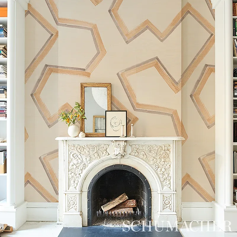 ENZO SISAL - DARK NEUTRAL Schumacher Wallpaper | Wallpaper T ENZO SISAL DARK NEUTRAL Schumacher Wallpaper wallpaper - SKU 5013051