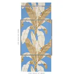 ERISIMO BLUE Schumacher Wallpaper wallpaper - SKU 5012112