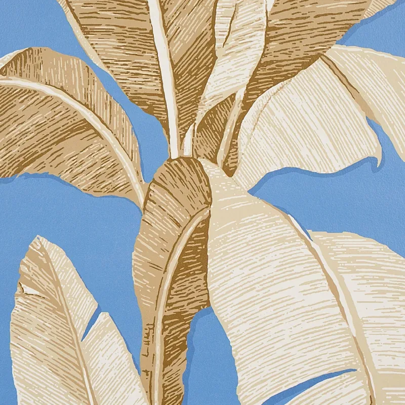 ERISIMO BLUE Schumacher Wallpaper wallpaper - SKU 5012112