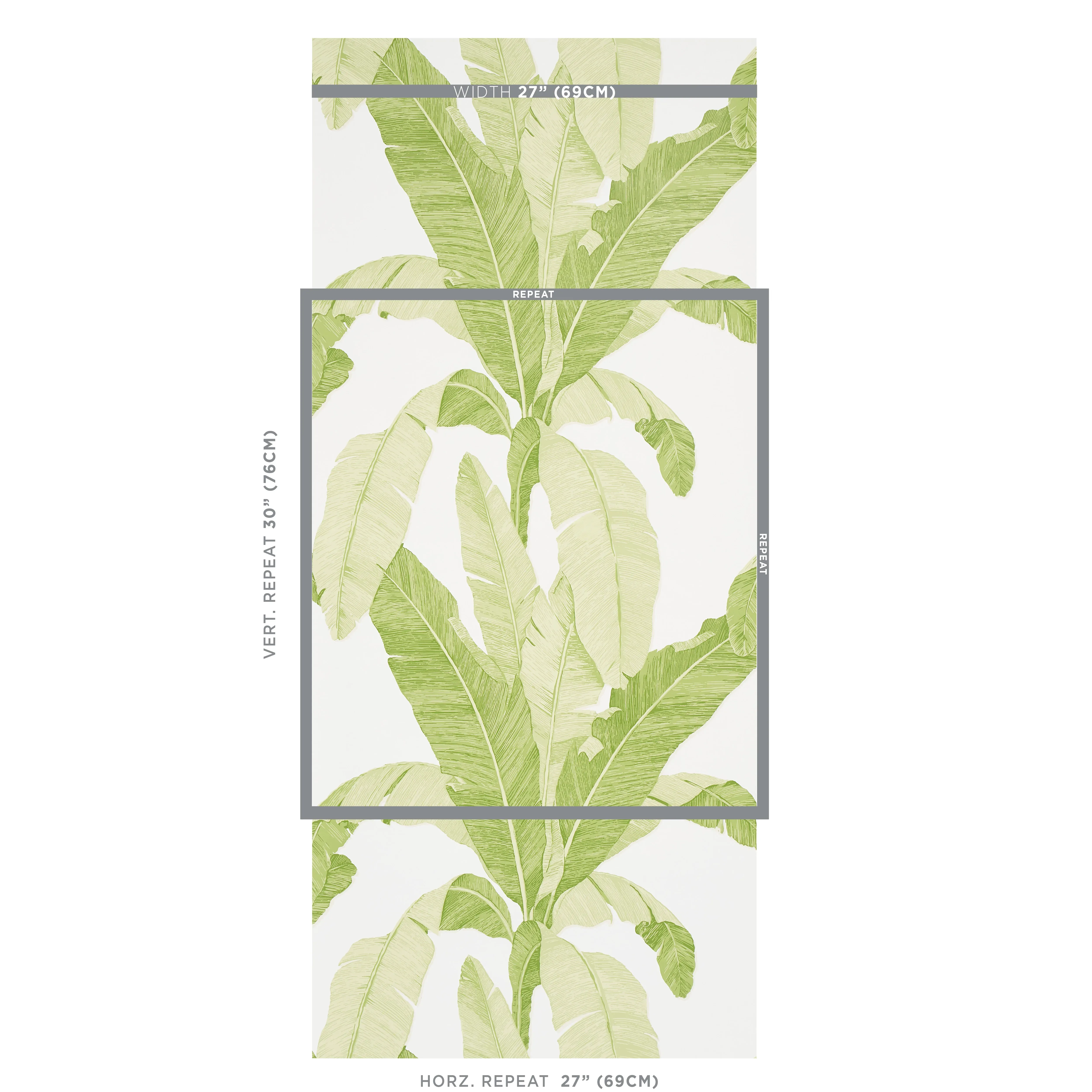 ERISIMO LEAF Schumacher Wallpaper wallpaper - SKU 5012110