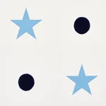 ETOILES ET POINTS BLUES Schumacher Wallpaper wallpaper - SKU 5008550