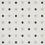 ETOILES ET POINTS WARM SILVER Schumacher Wallpaper wallpaper - SKU 5008551