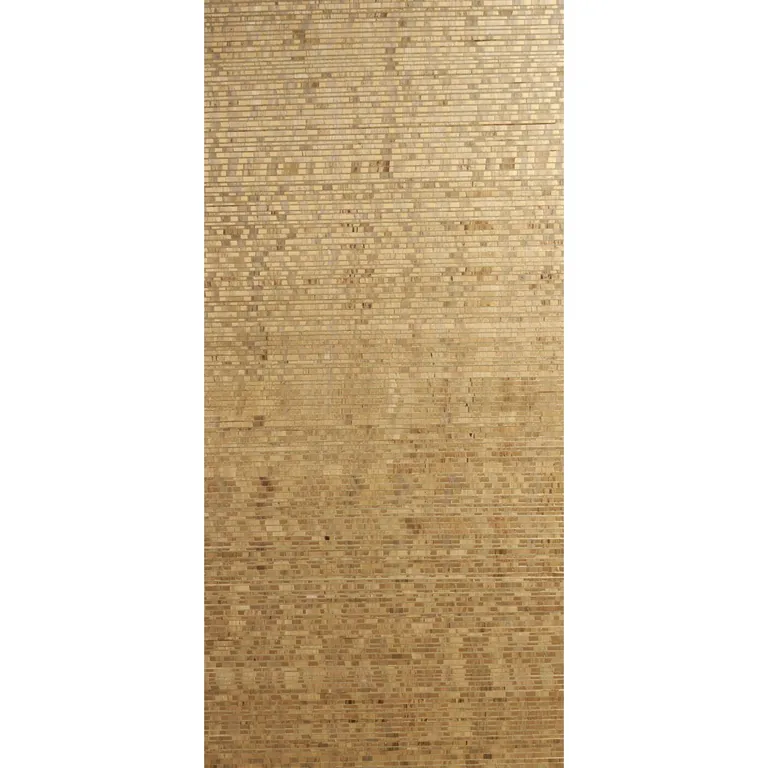 Schumacher ETTI WATERLILY WALLCOVERING wallpaper, color WARM GOLD, SKU 5016220
