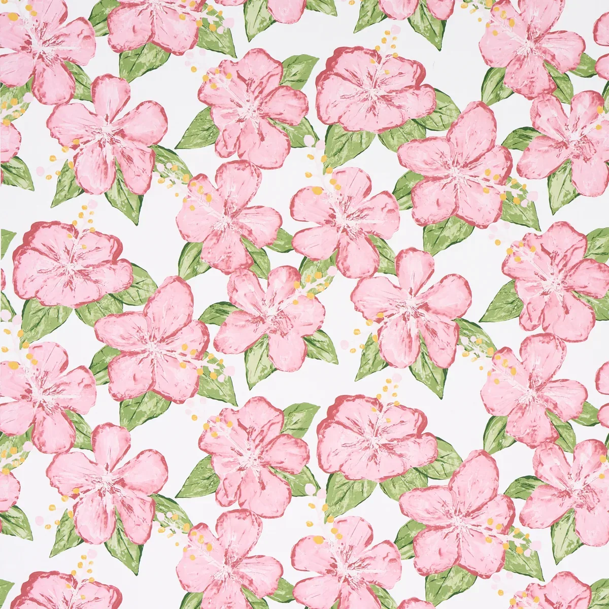 FABIENNE PINK Schumacher Wallpaper wallpaper - SKU 5013811