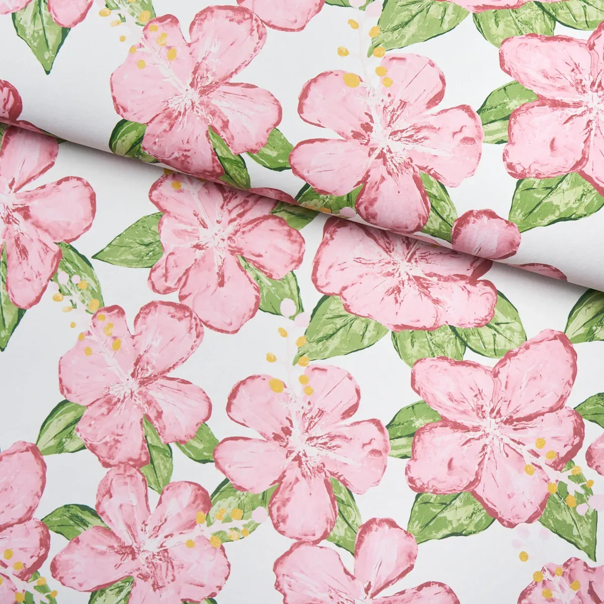 FABIENNE PINK Schumacher Wallpaper wallpaper - SKU 5013811