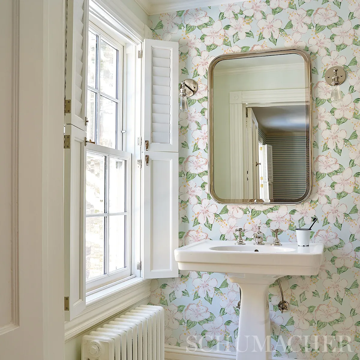 FABIENNE SKY Schumacher Wallpaper wallpaper - SKU 5013810