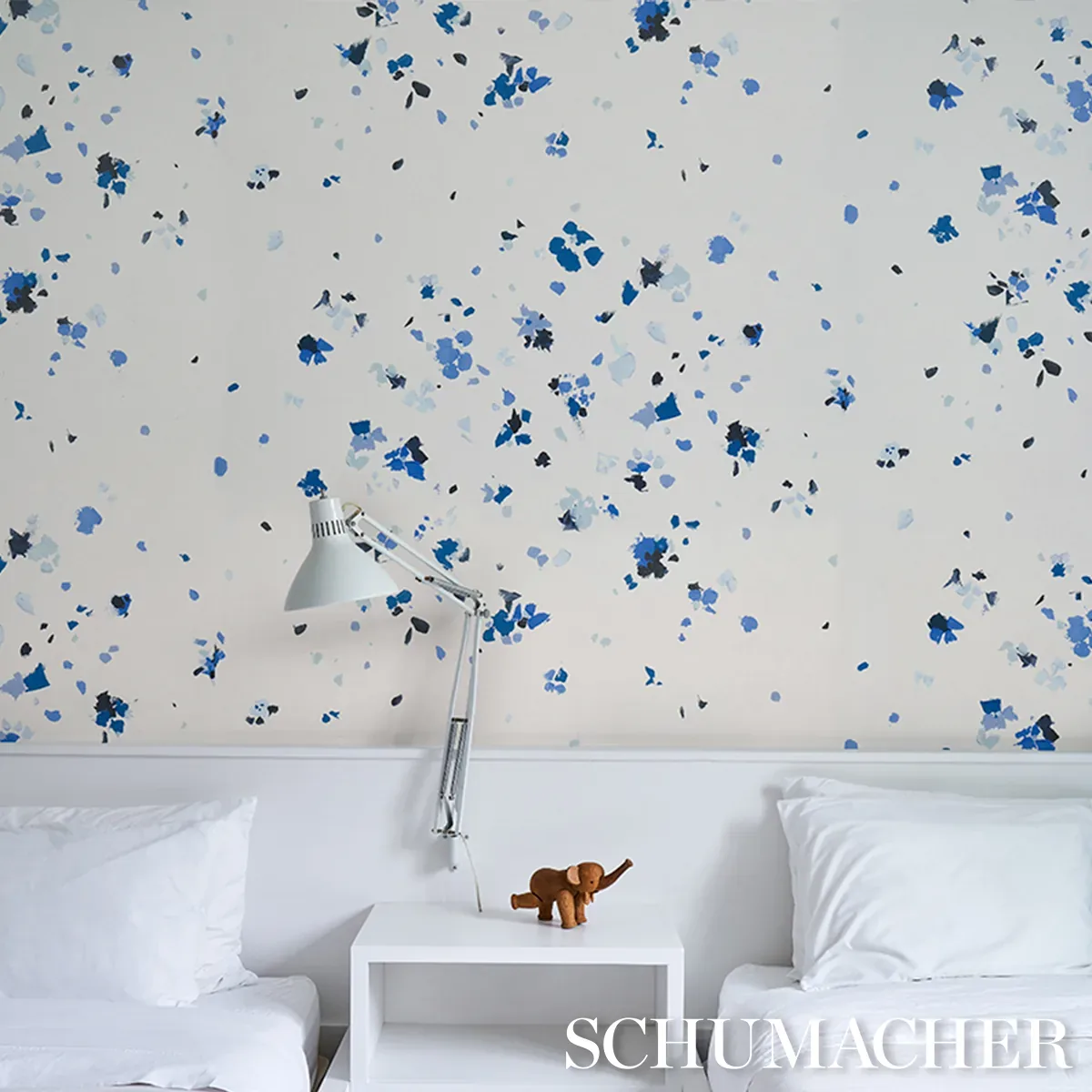 FAIRFARREN - CLEAN BLUE Schumacher Wallpaper | Wallpaper Twi FAIRFARREN CLEAN BLUE Schumacher Wallpaper wallpaper - SKU 5014884