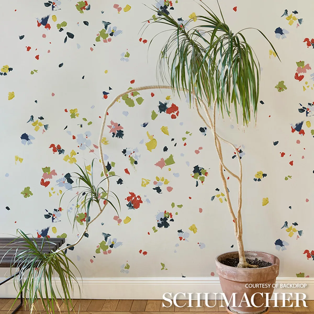 FAIRFARREN SOFT MULTI Schumacher Wallpaper wallpaper - SKU 5014881