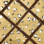 FANCY BEAST METALLIC GLAM GOLD Schumacher Wallpaper wallpaper - SKU 5012770