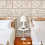 FANCY BEAST SAND Schumacher Wallpaper wallpaper - SKU 5012563