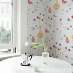FANTASIA FORMOSA IVORY Schumacher Wallpaper wallpaper - SKU 5013590