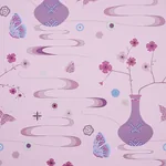 FANTASIA PEONY PINK Schumacher Wallpaper wallpaper - SKU 5013592