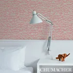 FAUNA DUSTY PINK Schumacher Wallpaper wallpaper - SKU 5012491