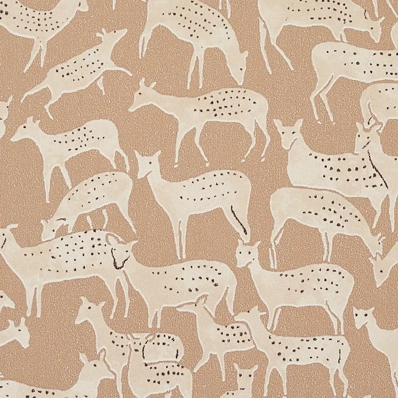 FAUNA - FAWN Schumacher Wallpaper | Wallpaper Twins FAUNA FAWN Schumacher Wallpaper wallpaper - SKU 5012492