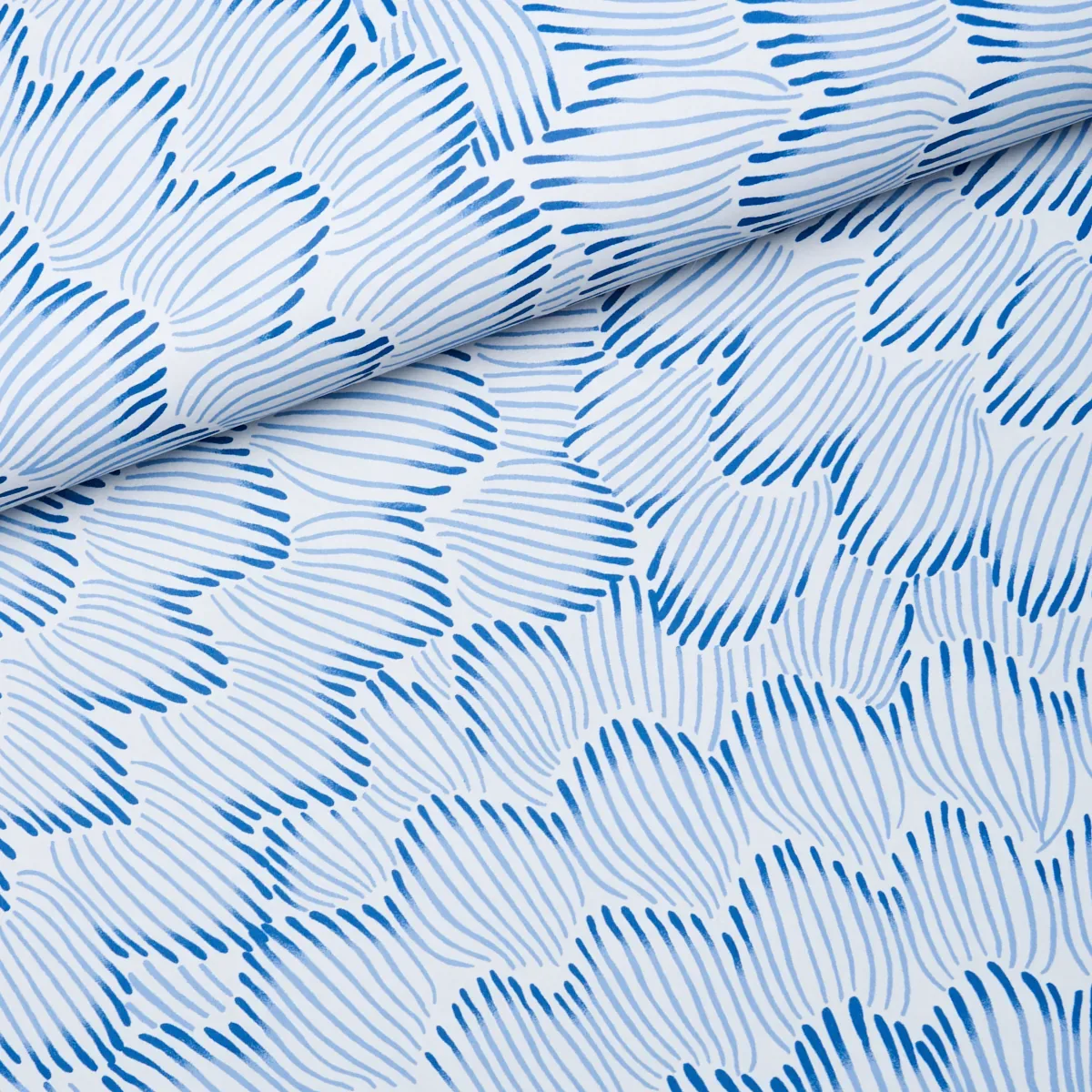 FEATHER BLOOM BLUE Schumacher Wallpaper wallpaper - SKU 5013820