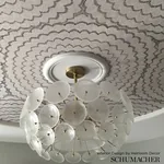 FEATHER BLOOM SISAL DOVE Schumacher Wallpaper wallpaper - SKU 5006070