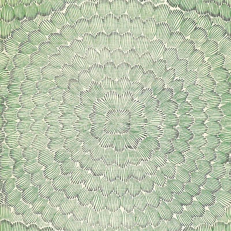5006072 | FEATHER BLOOM SISAL – EMERALD & ORE