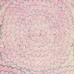 FEATHER BLOOM SISAL FUCHSIA & JET Schumacher Wallpaper wallpaper - SKU 5006076