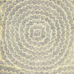 FEATHER BLOOM SISAL ONYX & GOLD Schumacher Wallpaper wallpaper - SKU 5006074