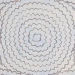 FEATHER BLOOM SISAL TWO BLUES Schumacher Wallpaper wallpaper - SKU 5006071