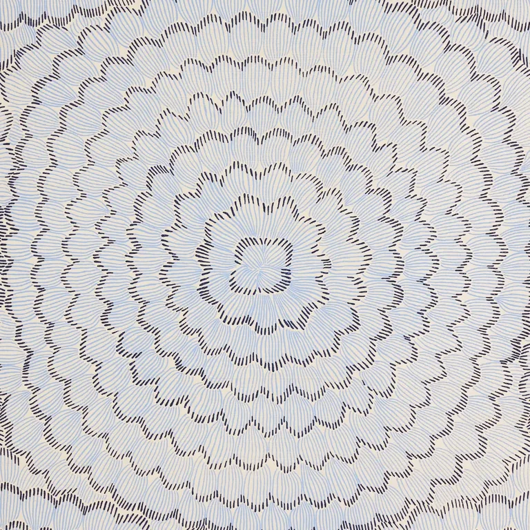 Schumacher FEATHER BLOOM SISAL wallpaper