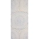 FEATHER BLOOM SISAL TWO BLUES Schumacher Wallpaper wallpaper - SKU 5006071