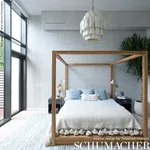 FEATHER BLOOM SISAL TWO BLUES Schumacher Wallpaper wallpaper - SKU 5006071