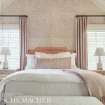 FEATHER BLOOM SISAL VENETIAN PINK Schumacher Wallpaper wallpaper - SKU 5006075