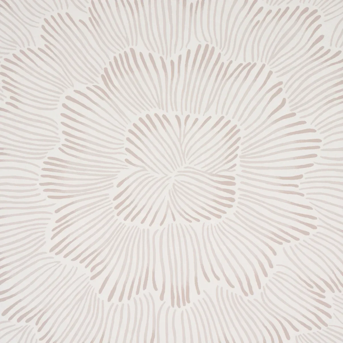 FEATHER BLOOM SOFT NEUTRAL Schumacher Wallpaper wallpaper - SKU 5013821