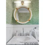 FEATHERFEST - LEAF Schumacher Wallpaper | Wallpaper Twins FEATHERFEST LEAF Schumacher Wallpaper wallpaper - SKU 5007563