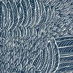 FEATHERFEST - MARINE Schumacher Wallpaper | Wallpaper Twins FEATHERFEST MARINE Schumacher Wallpaper wallpaper - SKU 5007565